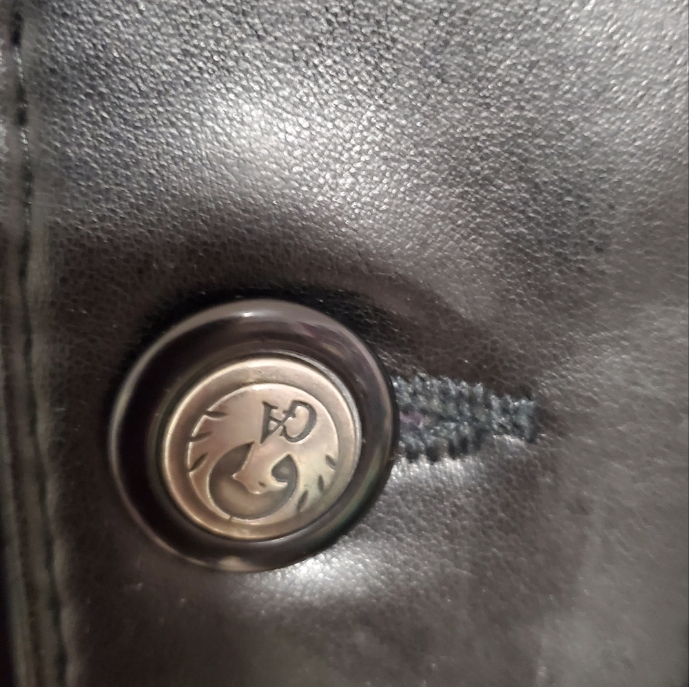 Italian Textile Leather Jacket - Picture 4 of 10